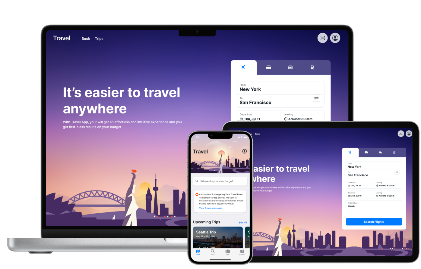 Designing a Corporate Travel Booking tool and Helpdesk